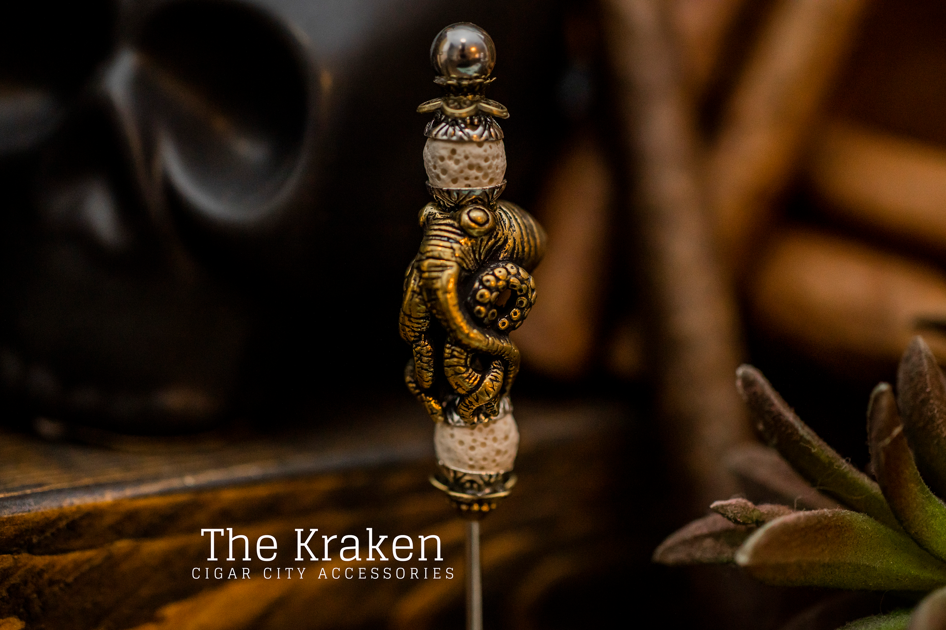 The Kraken Cigar Pick