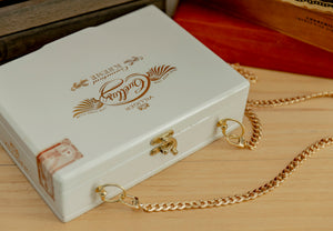 Villiger Cuellar Connecticut Kreme Cigar Box Purse